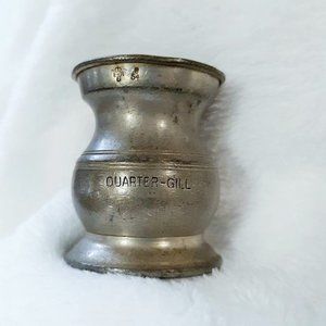 Gaskell & Chambers Quater-Gill Cup Vintage Antique